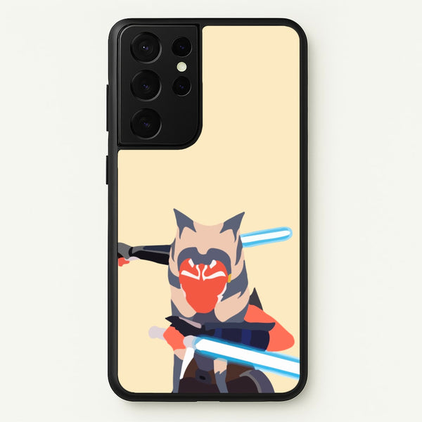 Ahsoka Tano - Star Wars Phone Case for Galaxy S21 Ultra