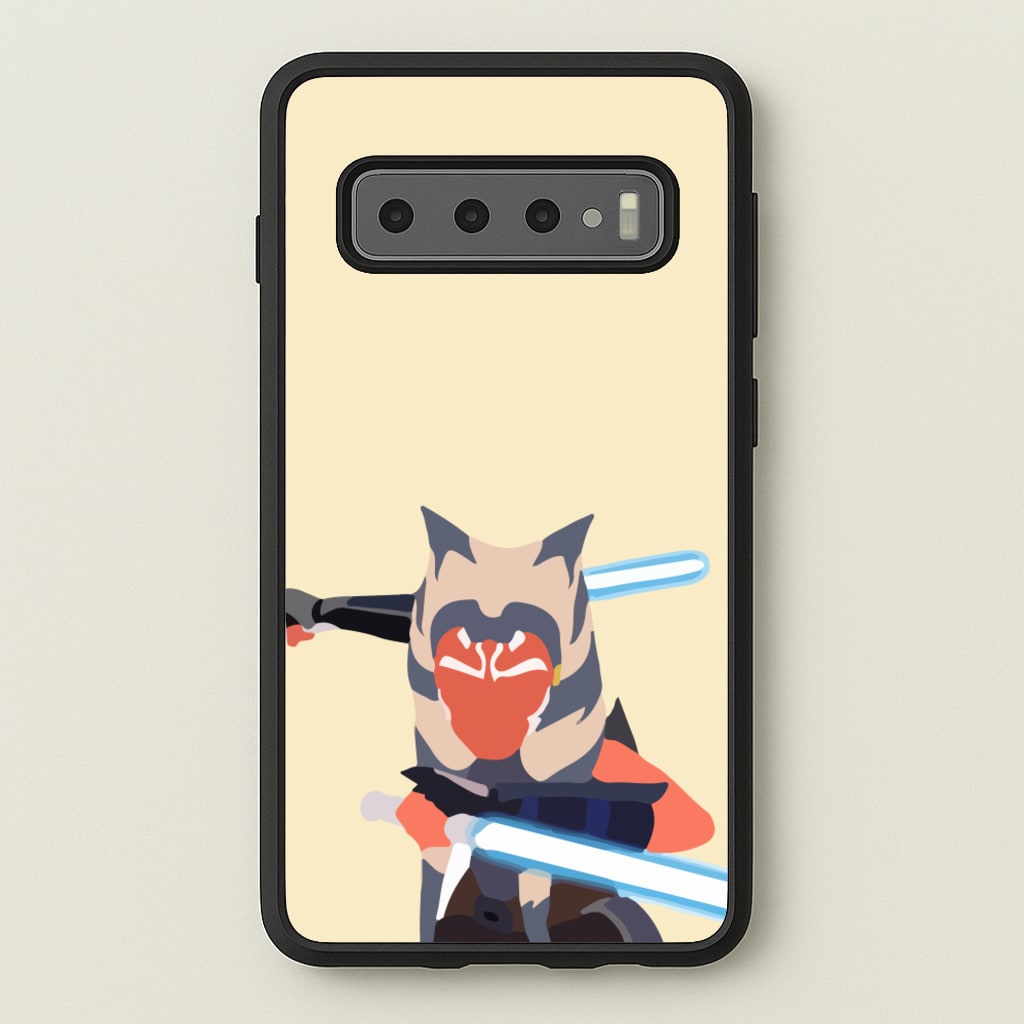 Ahsoka Tano - Star Wars Phone Case for Galaxy S10