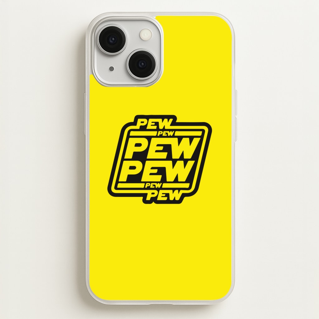Pew Pew - Star Wars Phone Case for iPhone 13