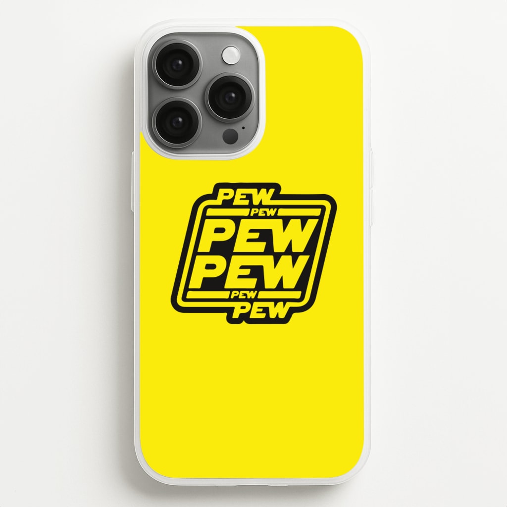 Pew Pew - Star Wars Phone Case for iPhone 13 Pro Max