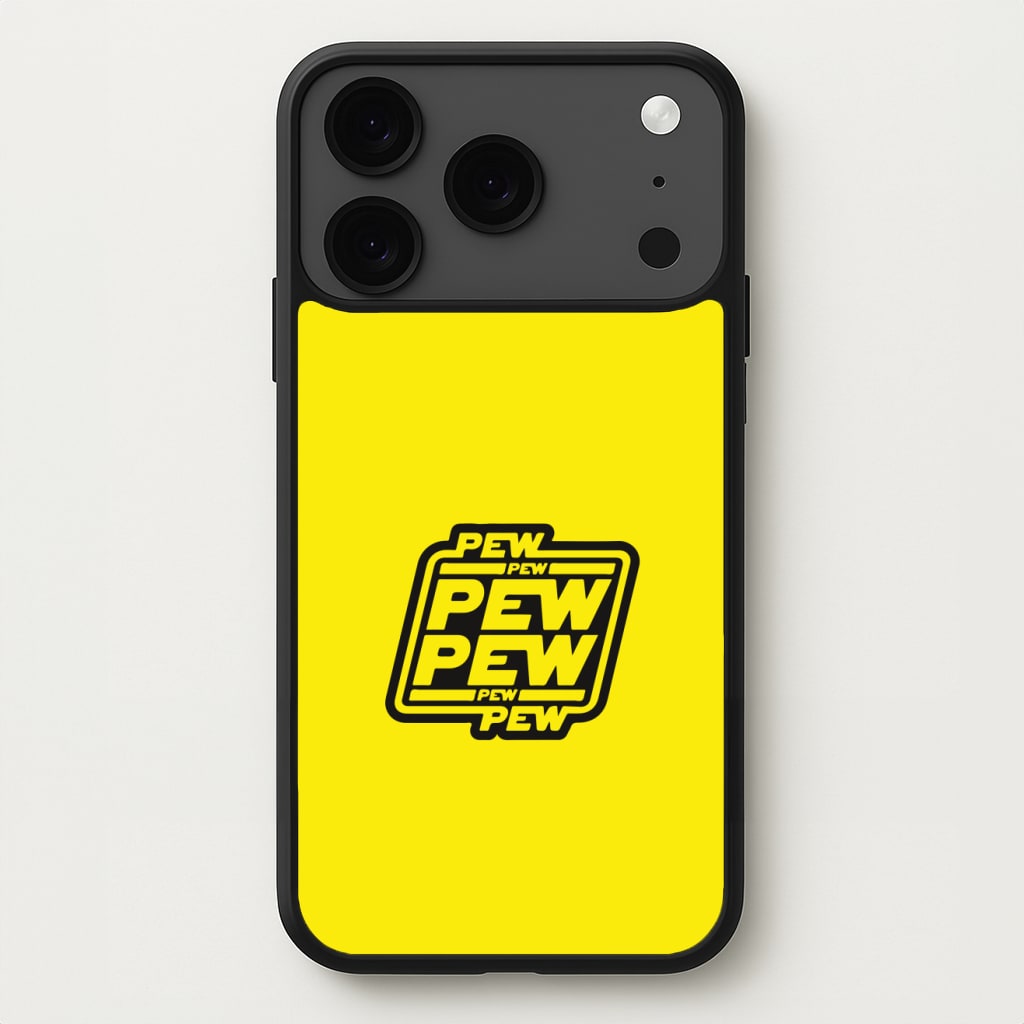 Pew Pew Phone Case for iPhone 17 Pro Max