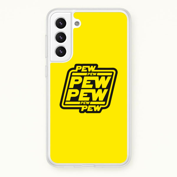 Pew Pew - Star Wars Phone Case for Galaxy S21 Plus