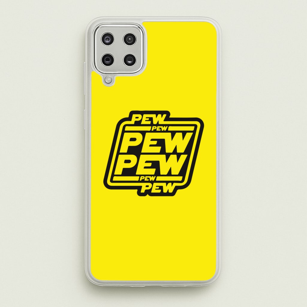 Pew Pew - Star Wars Phone Case for Galaxy A12