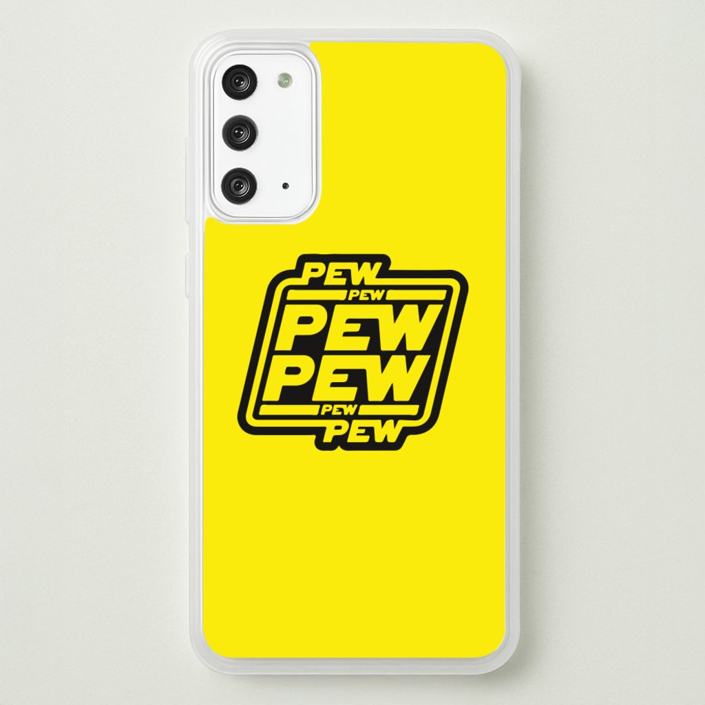 Pew Pew - Star Wars Phone Case for Galaxy Note 20