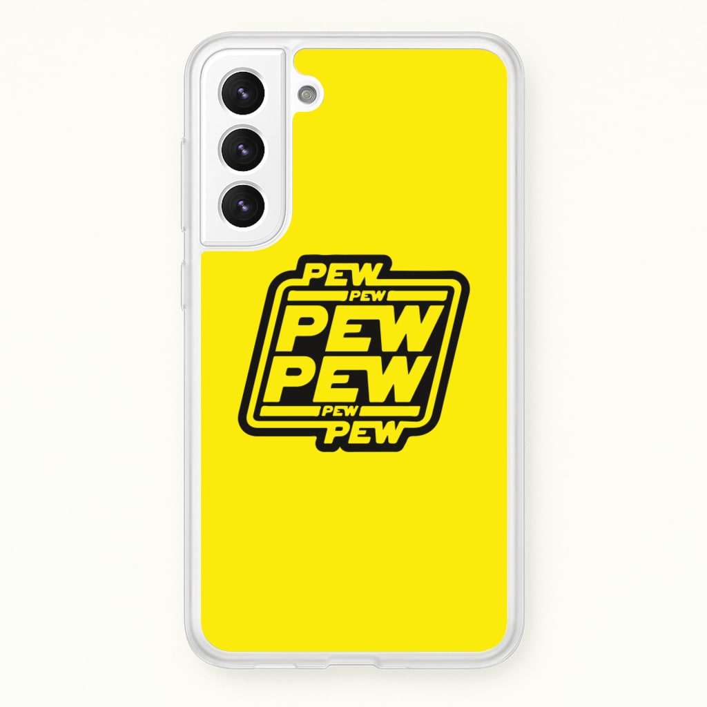 Pew Pew - Star Wars Phone Case for Galaxy S21