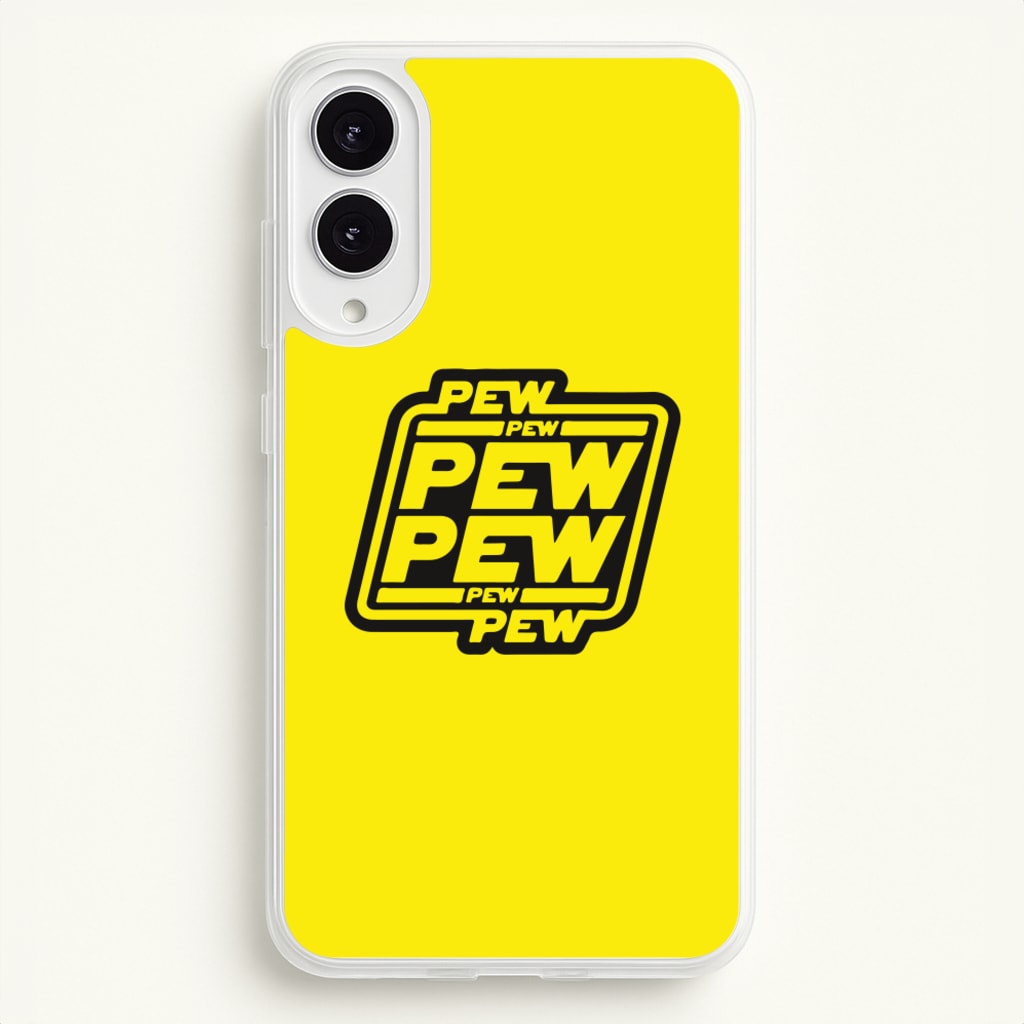 Pew Pew - Star Wars Phone Case for Galaxy S25 Edge