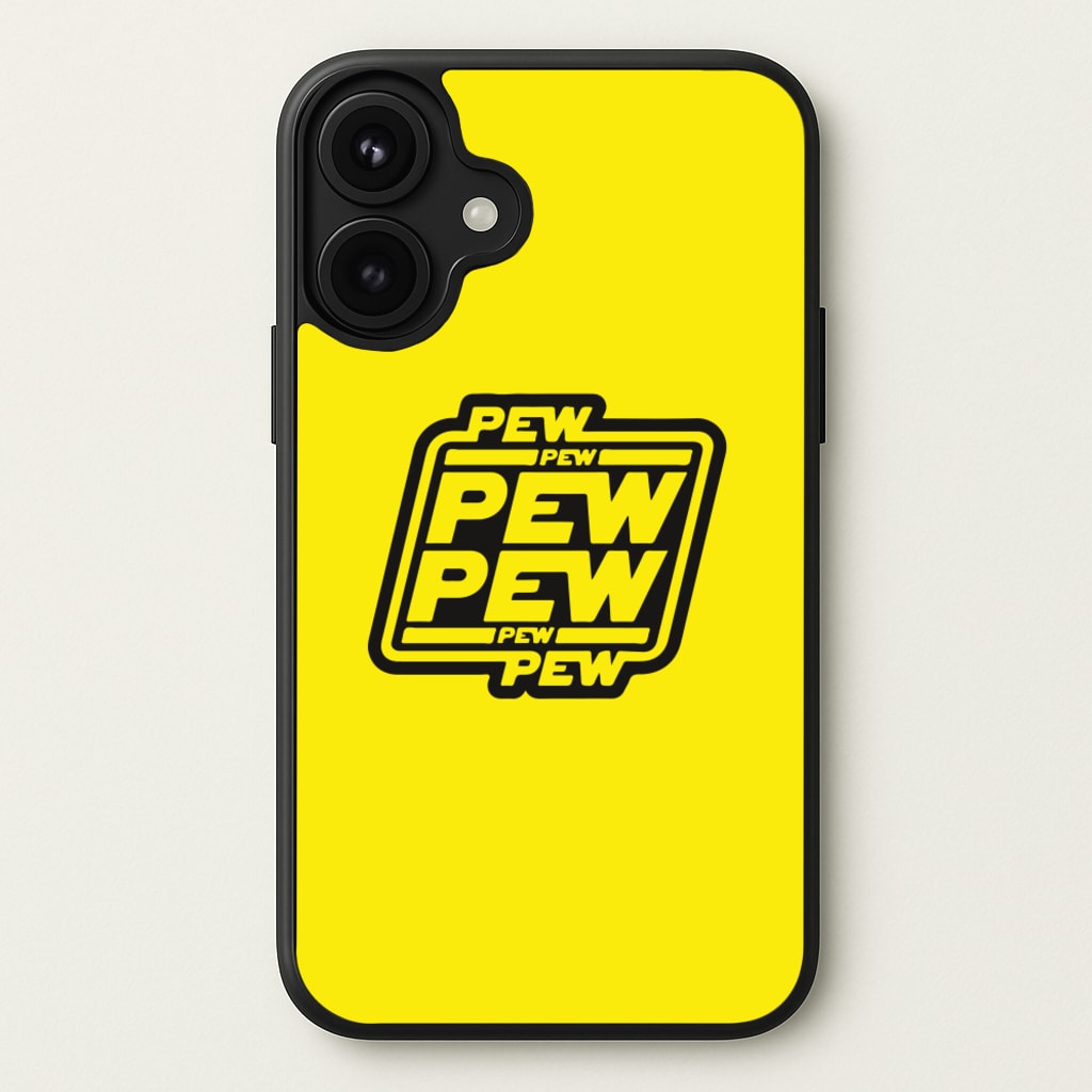 Pew Pew Phone Case for iPhone 17