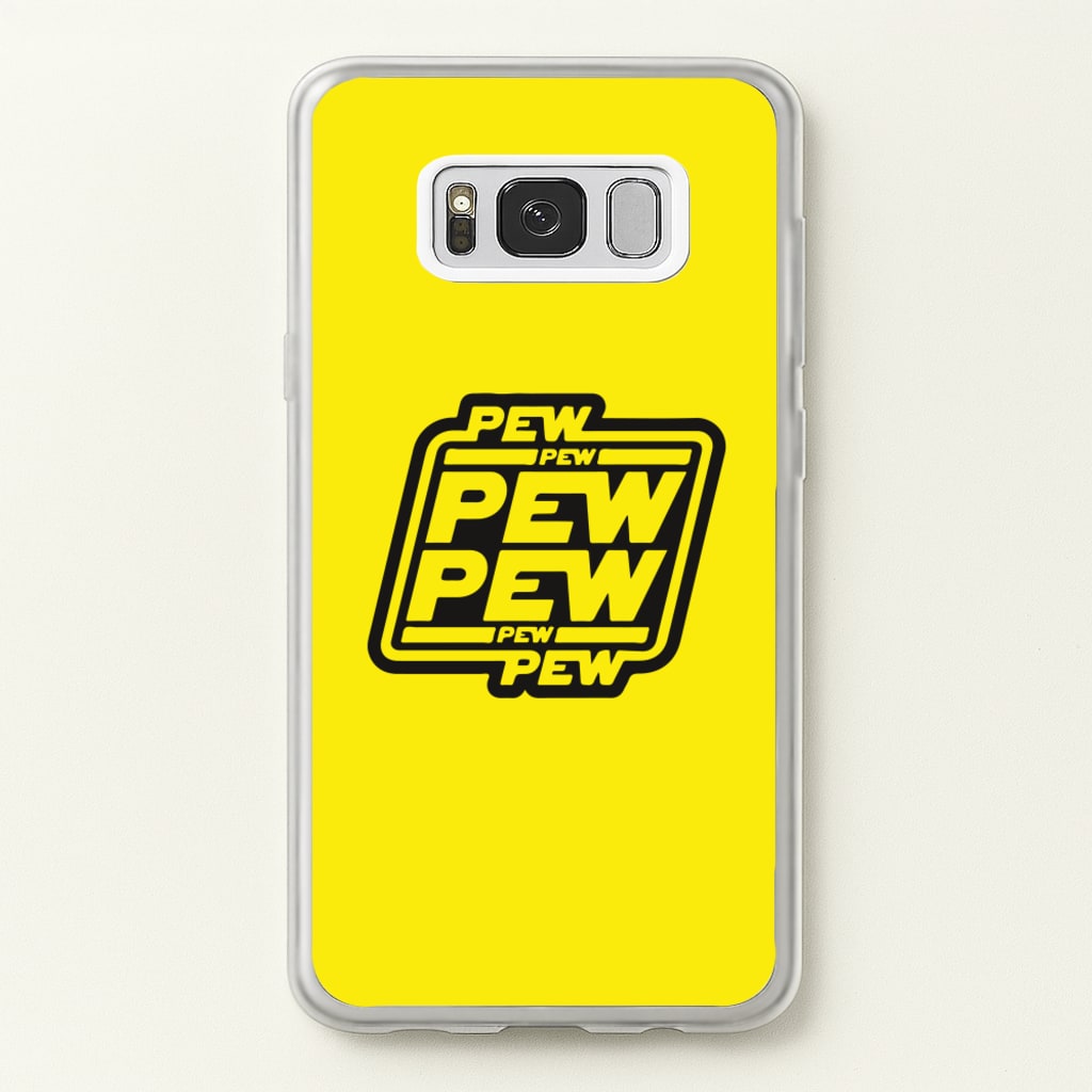 Pew Pew - Star Wars Phone Case for Galaxy S8 Plus