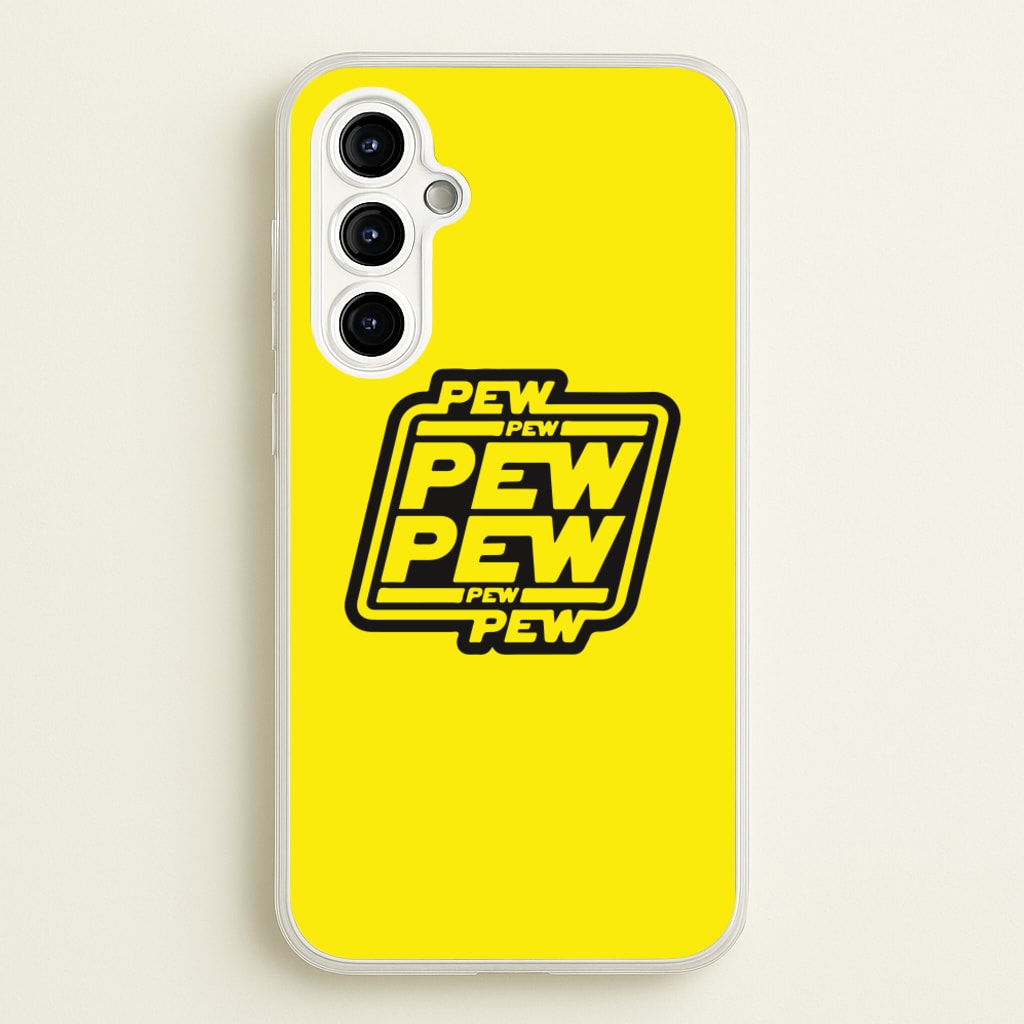 Pew Pew - Star Wars Phone Case for Galaxy A54