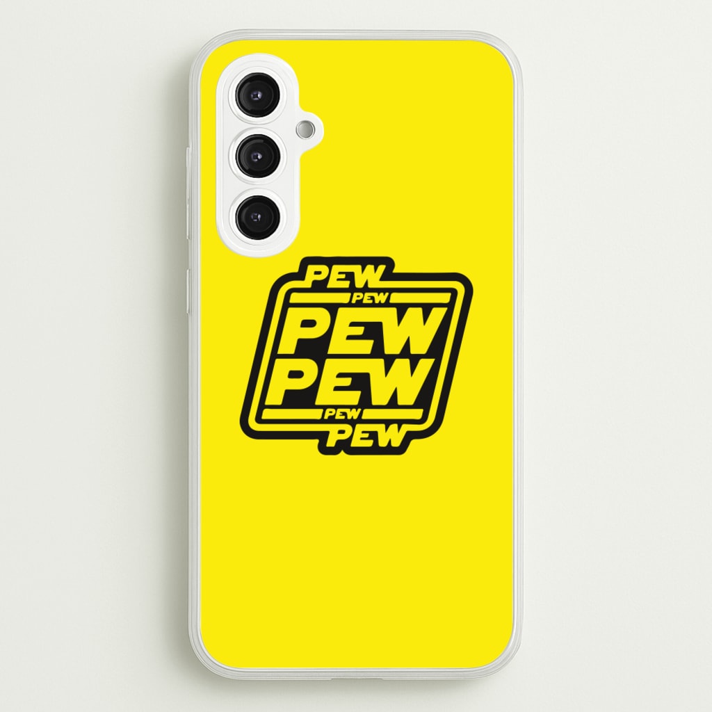 Pew Pew - Star Wars Phone Case for Galaxy S23FE
