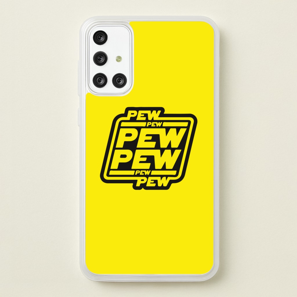 Pew Pew - Star Wars Phone Case for Galaxy A71