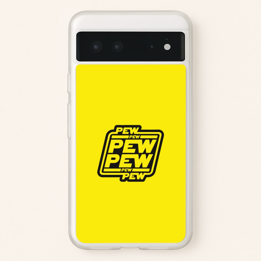 Pew Pew - Star Wars Phone Case for Google Pixel 6