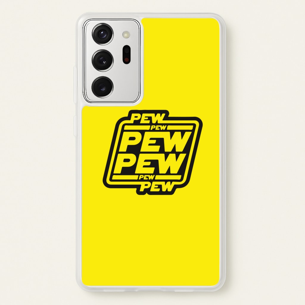 Pew Pew - Star Wars Phone Case for Galaxy Note 20 Ultra