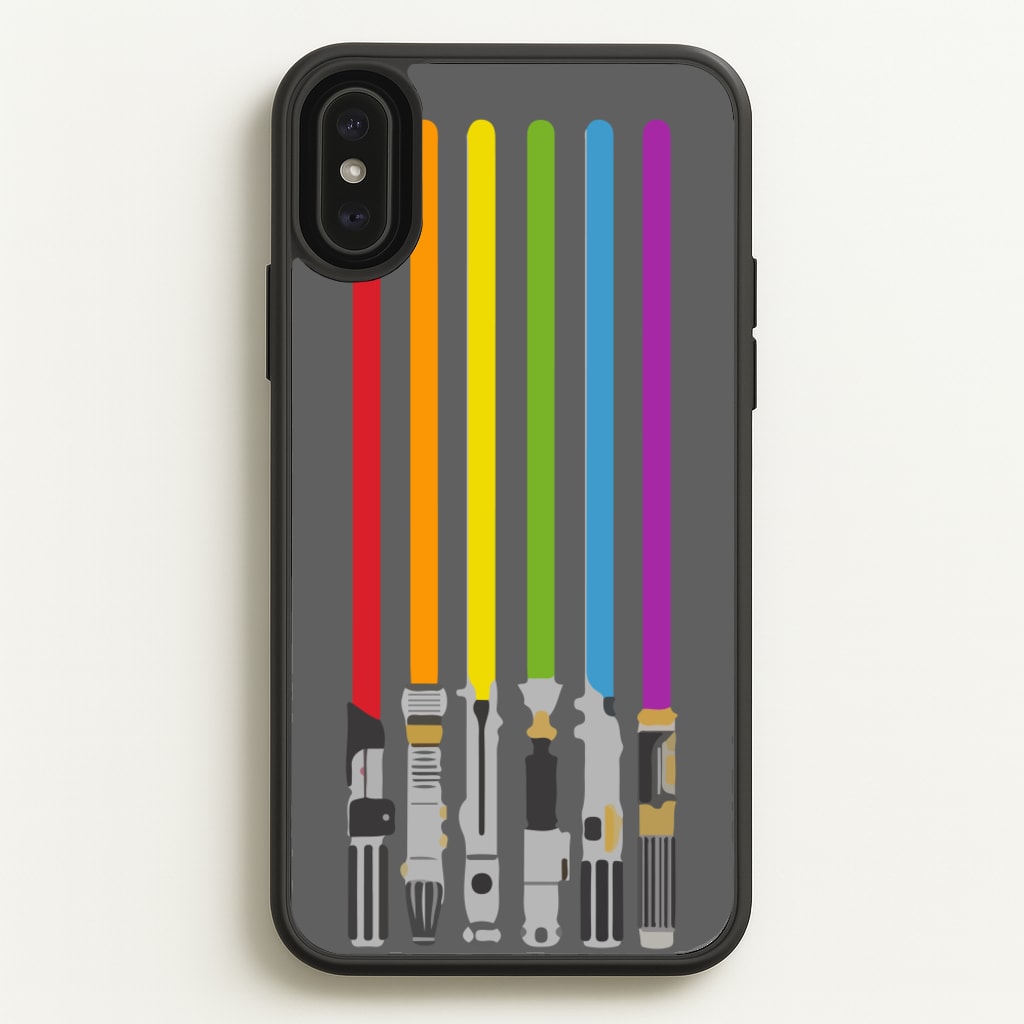 Lightsabers - Star Wars Phone Case for iPhone XS Max