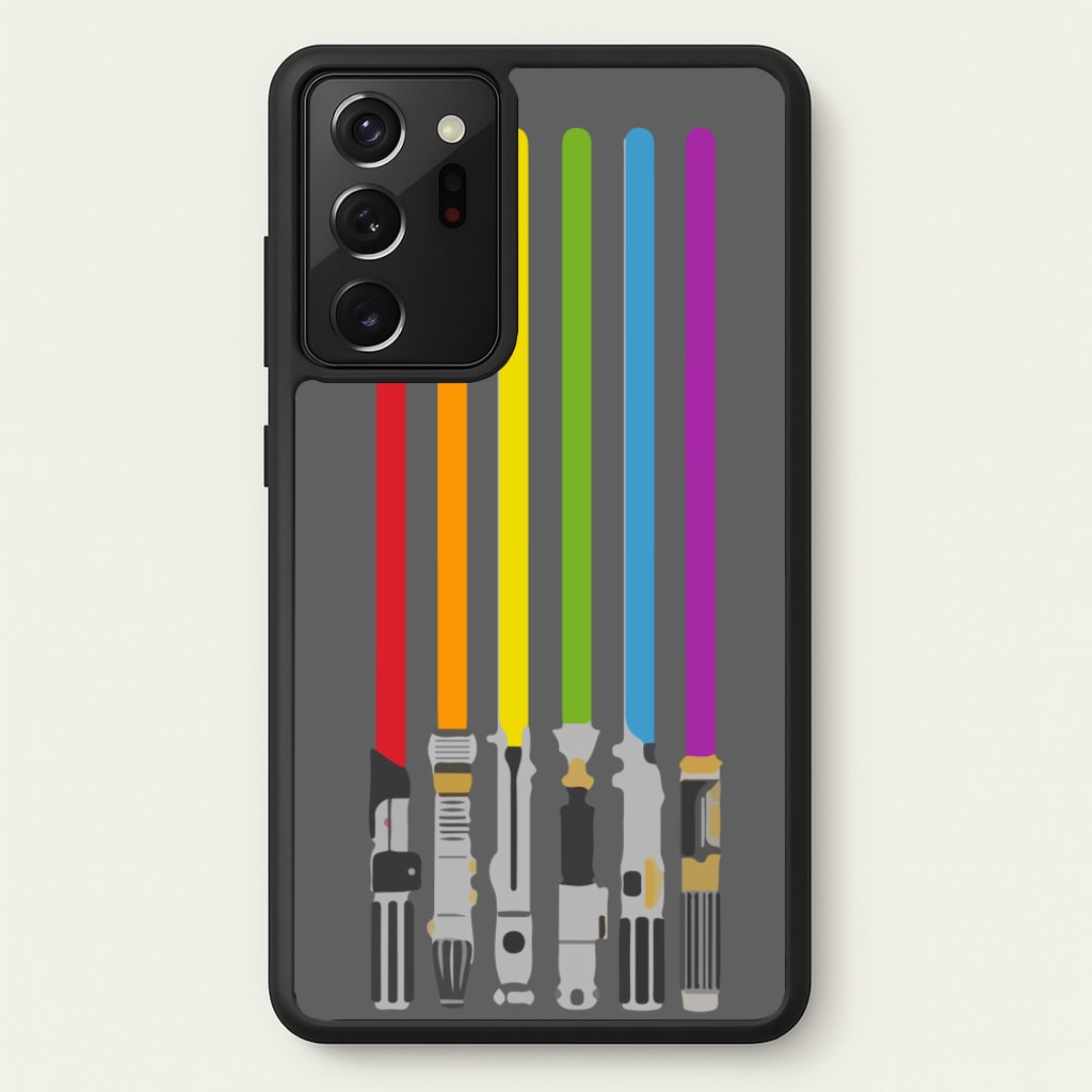 Lightsabers - Star Wars Phone Case for Galaxy Note 20 Ultra