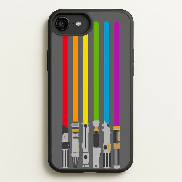 Lightsabers - Star Wars Phone Case for iPhone 6 Plus / 7 Plus / 8 Plus