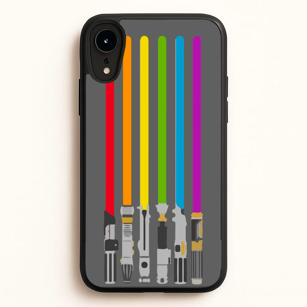 Lightsabers - Star Wars Phone Case for iPhone XR