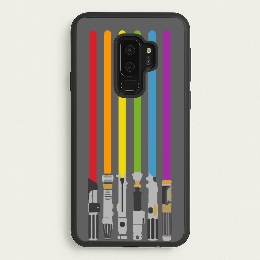 Lightsabers - Star Wars Phone Case for Galaxy S9 Plus