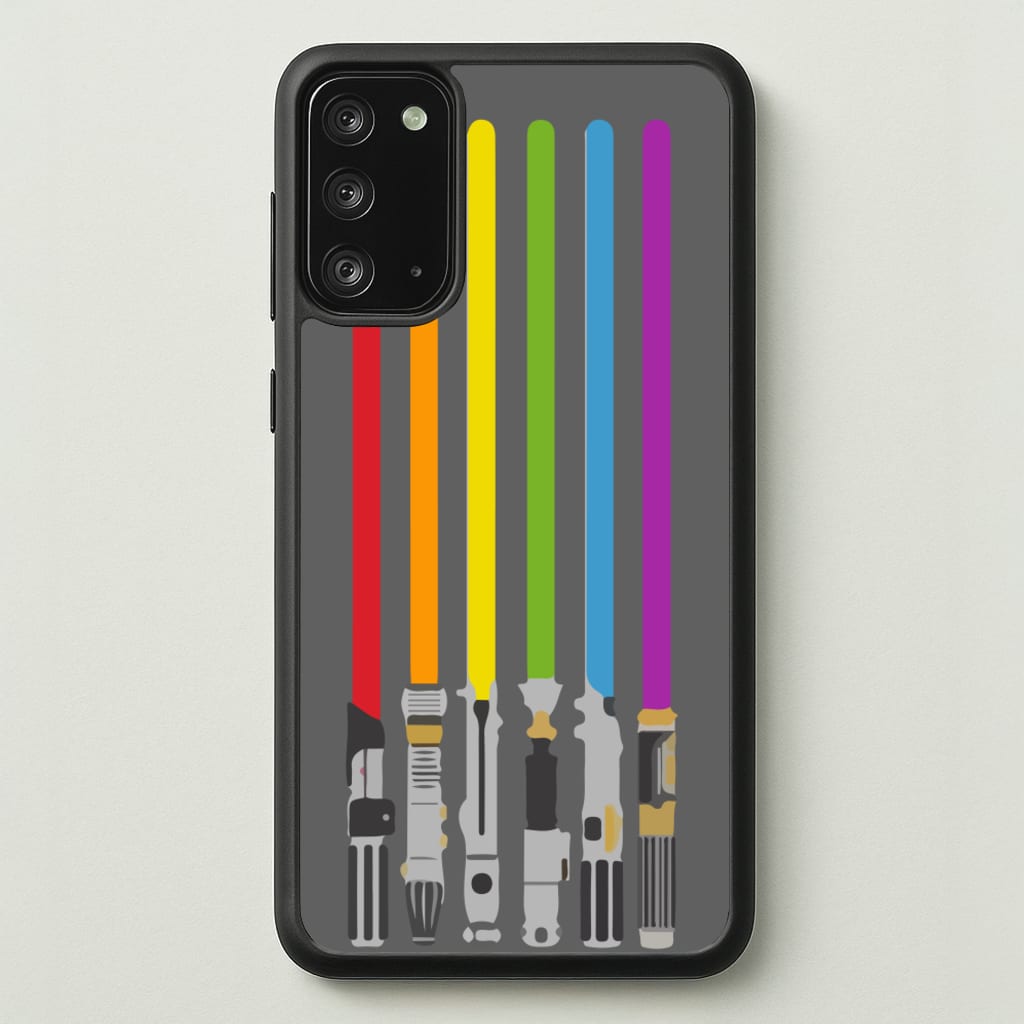 Lightsabers - Star Wars Phone Case for Galaxy Note 20