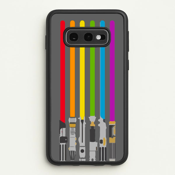 Lightsabers - Star Wars Phone Case for Galaxy S10e