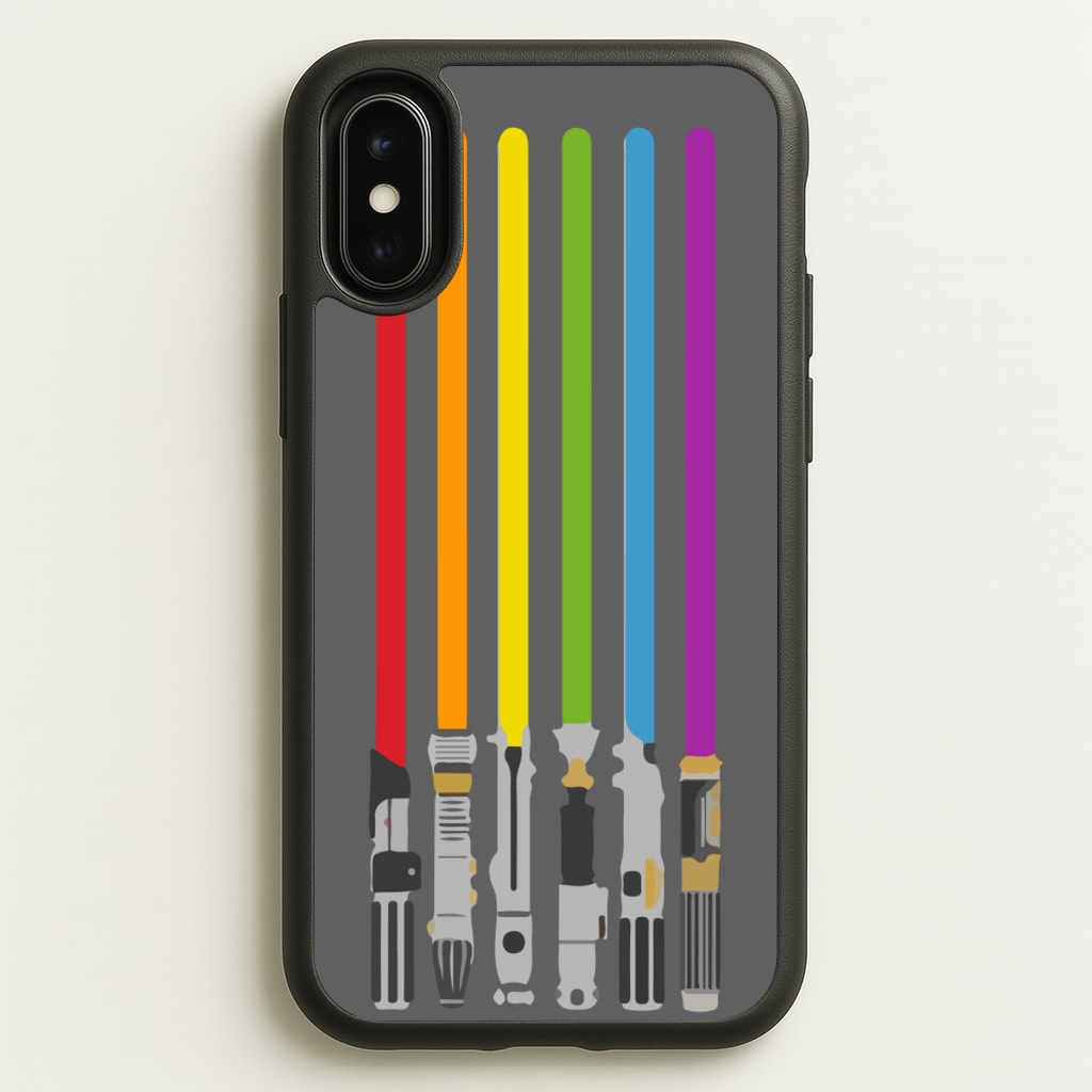 Lightsabers - Star Wars Phone Case for iPhone X / XS