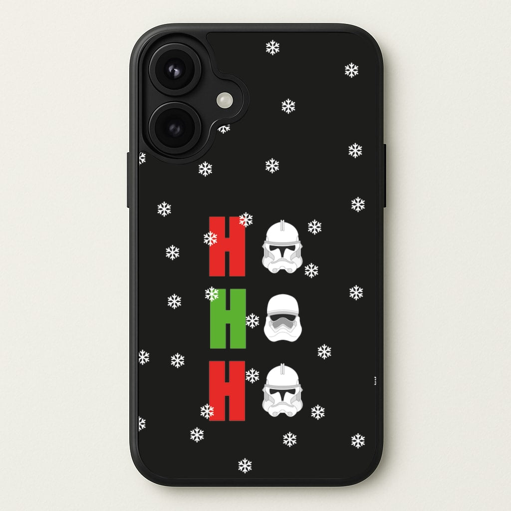 Ho Ho Ho Troopers Phone Case for iPhone 17