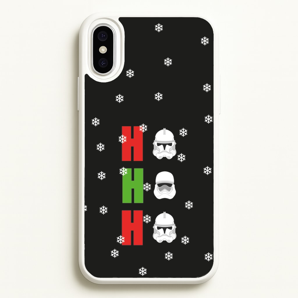 Ho Ho Ho Troopers - Star Wars Phone Case for iPhone XS Max