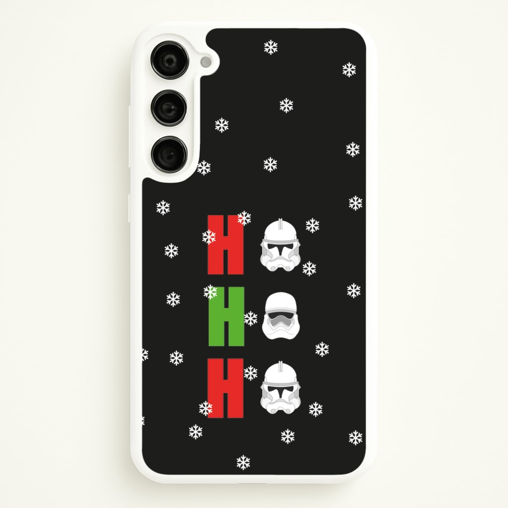 Ho Ho Ho Troopers - Star Wars Phone Case for Galaxy S23