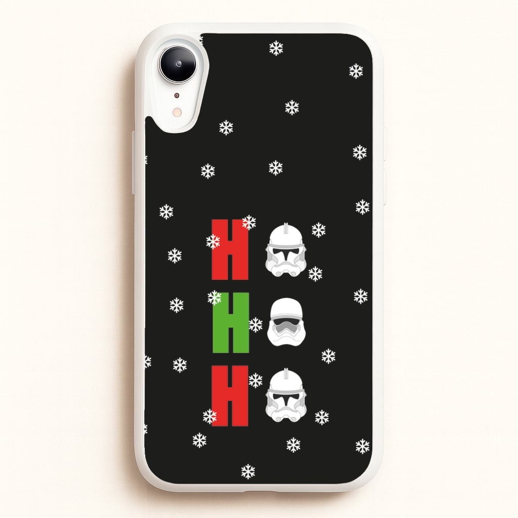 Ho Ho Ho Troopers - Star Wars Phone Case for iPhone XR