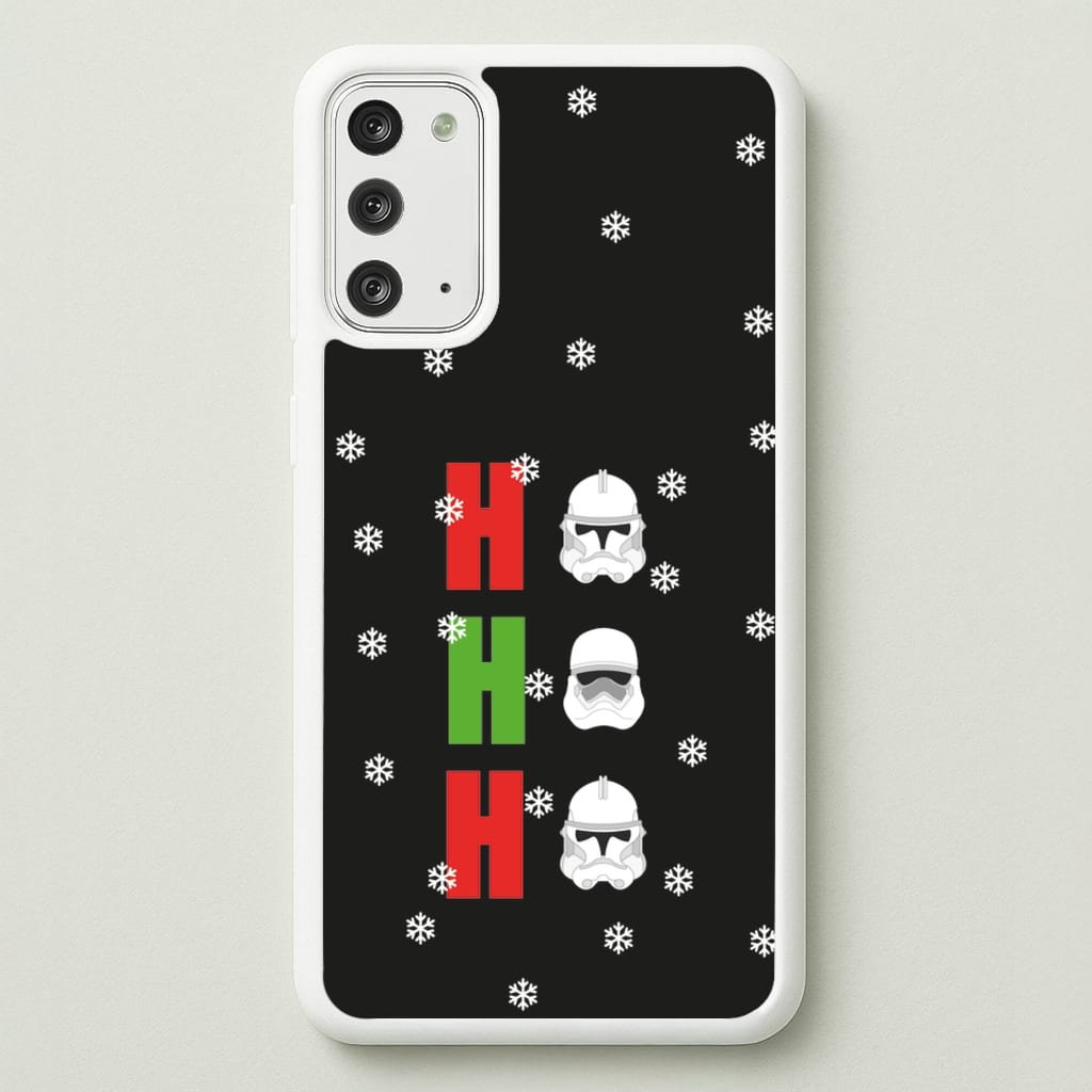 Ho Ho Ho Troopers - Star Wars Phone Case for Galaxy Note 20