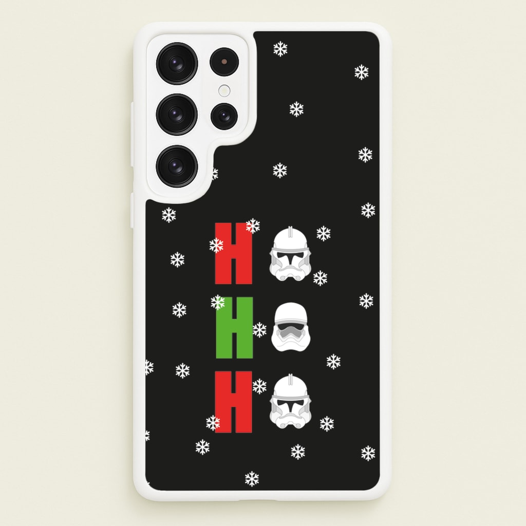Ho Ho Ho Troopers - Star Wars Phone Case for Galaxy S23 Ultra
