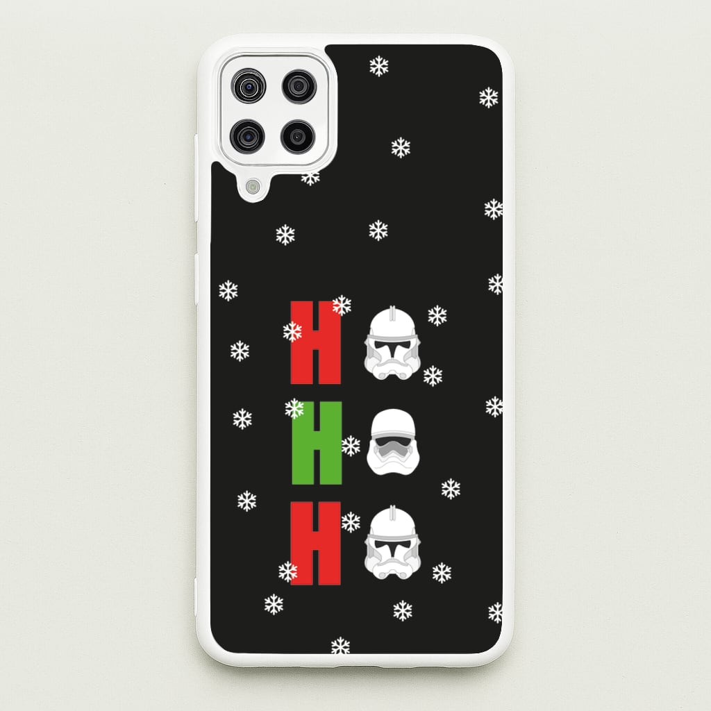 Ho Ho Ho Troopers - Star Wars Phone Case for Galaxy A12