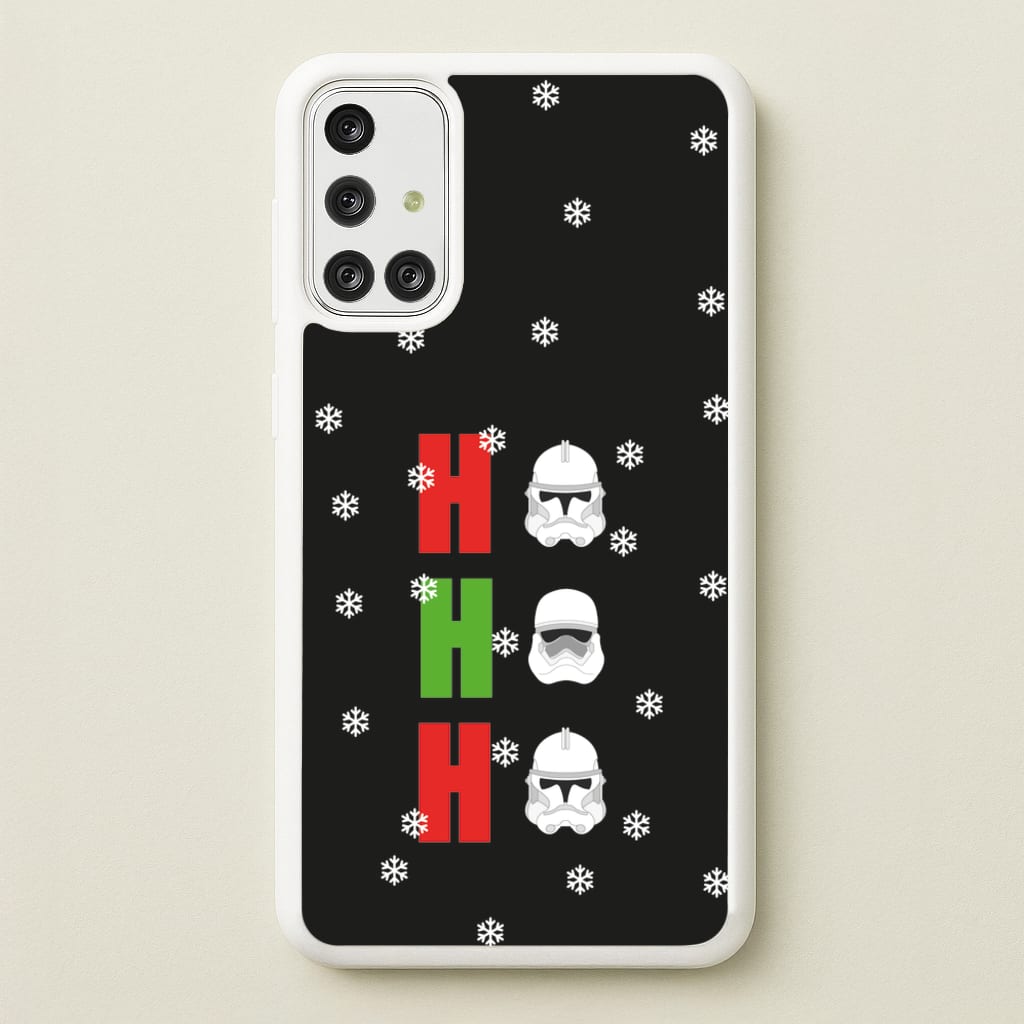 Ho Ho Ho Troopers - Star Wars Phone Case for Galaxy A71