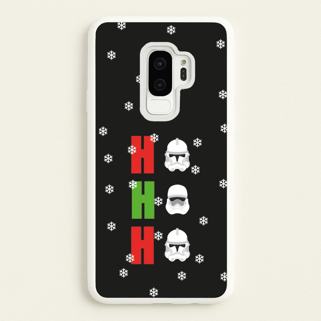 Ho Ho Ho Troopers - Star Wars Phone Case for Galaxy S9 Plus