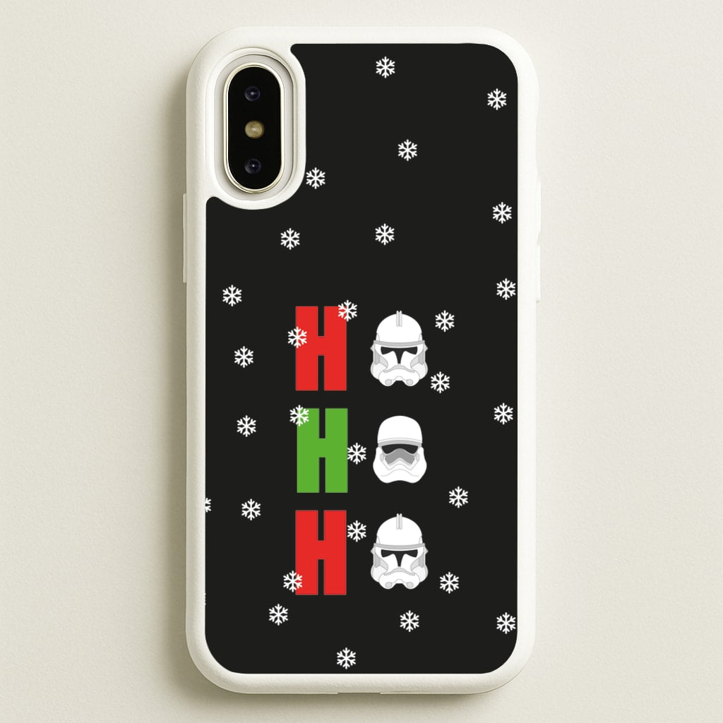 Ho Ho Ho Troopers - Star Wars Phone Case for iPhone X / XS