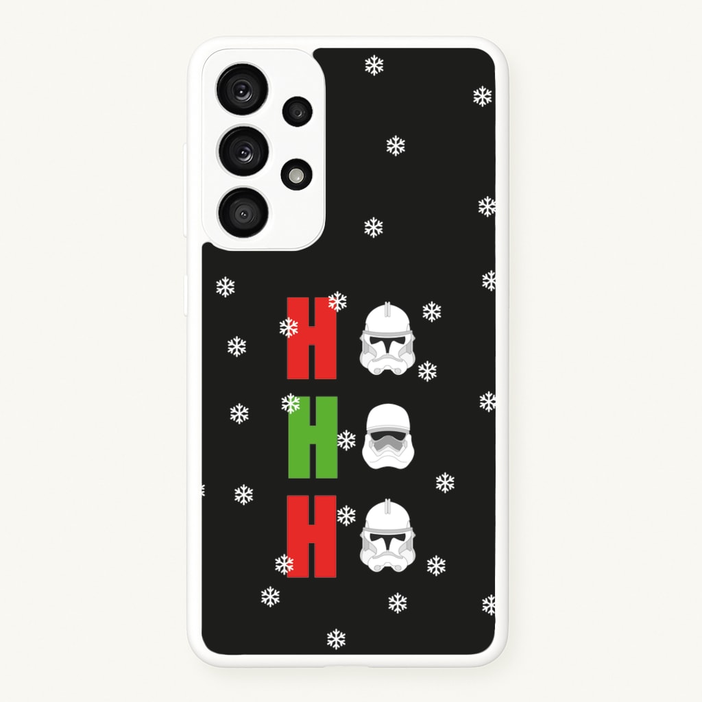 Ho Ho Ho Troopers - Star Wars Phone Case for Galaxy A53
