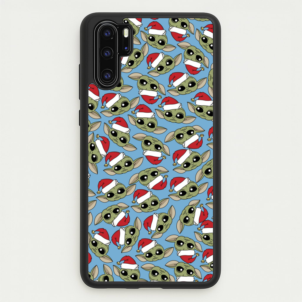 Baby Yoda Christmas Pattern - Star Wars Phone Case for Huawei P30 Pro