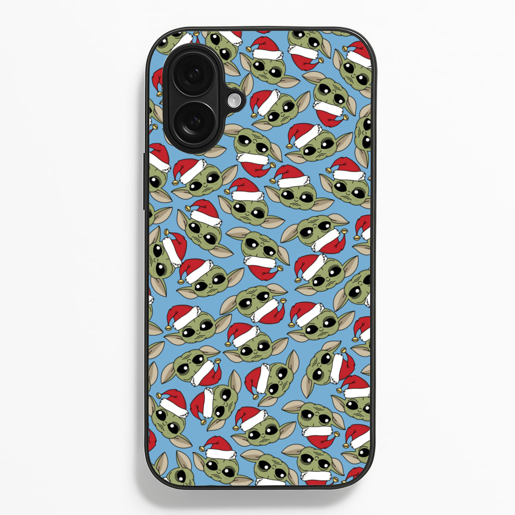 Baby Yoda Christmas Pattern Phone Case