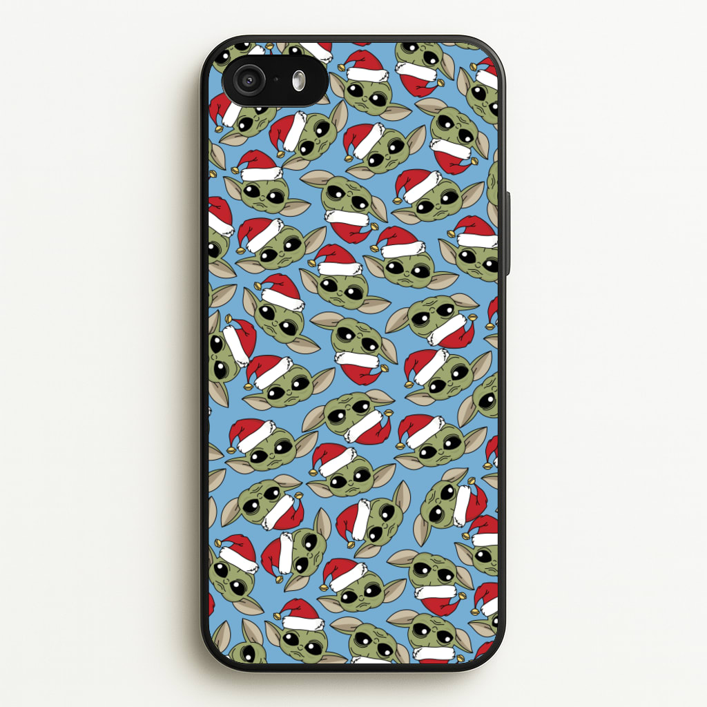 Baby Yoda Christmas Pattern - Star Wars Phone Case for iPhone 5 / 5s / SE 2016