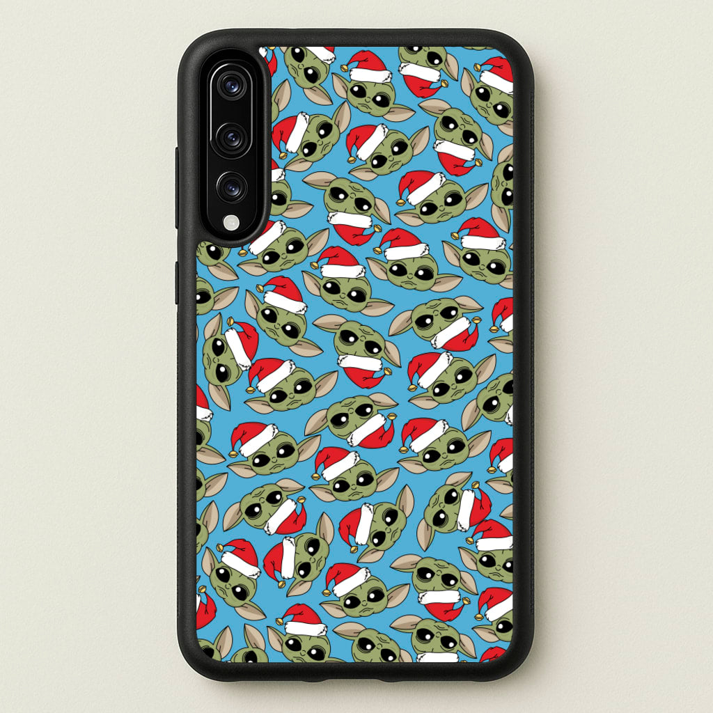 Baby Yoda Christmas Pattern - Star Wars Phone Case for Huawei P20 Pro
