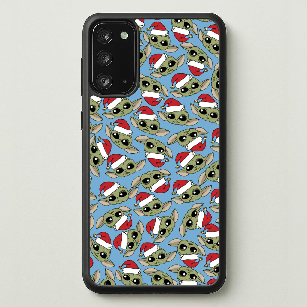 Baby Yoda Christmas Pattern - Star Wars Phone Case for Galaxy Note 20