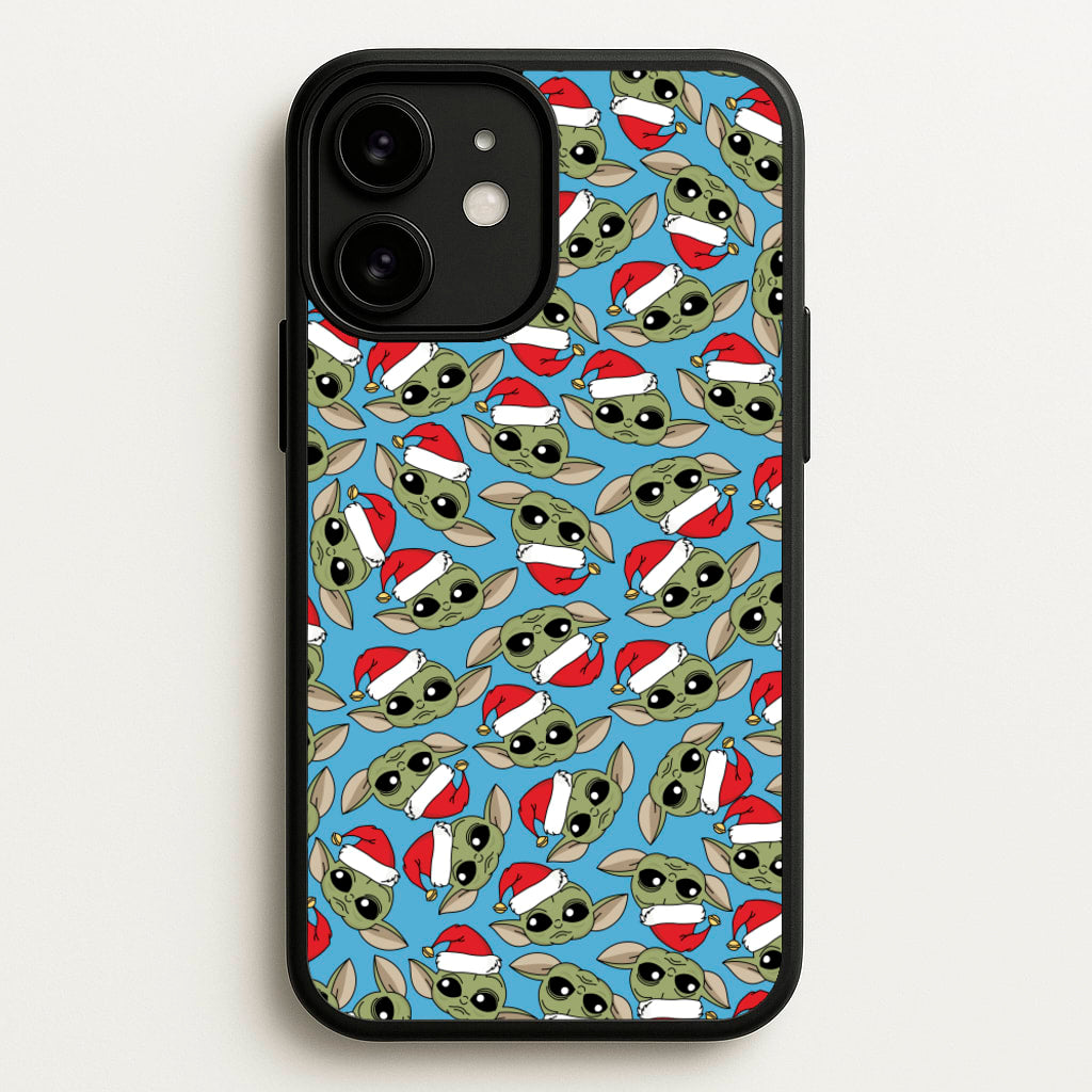 Baby Yoda Christmas Pattern - Star Wars Phone Case for iPhone 11