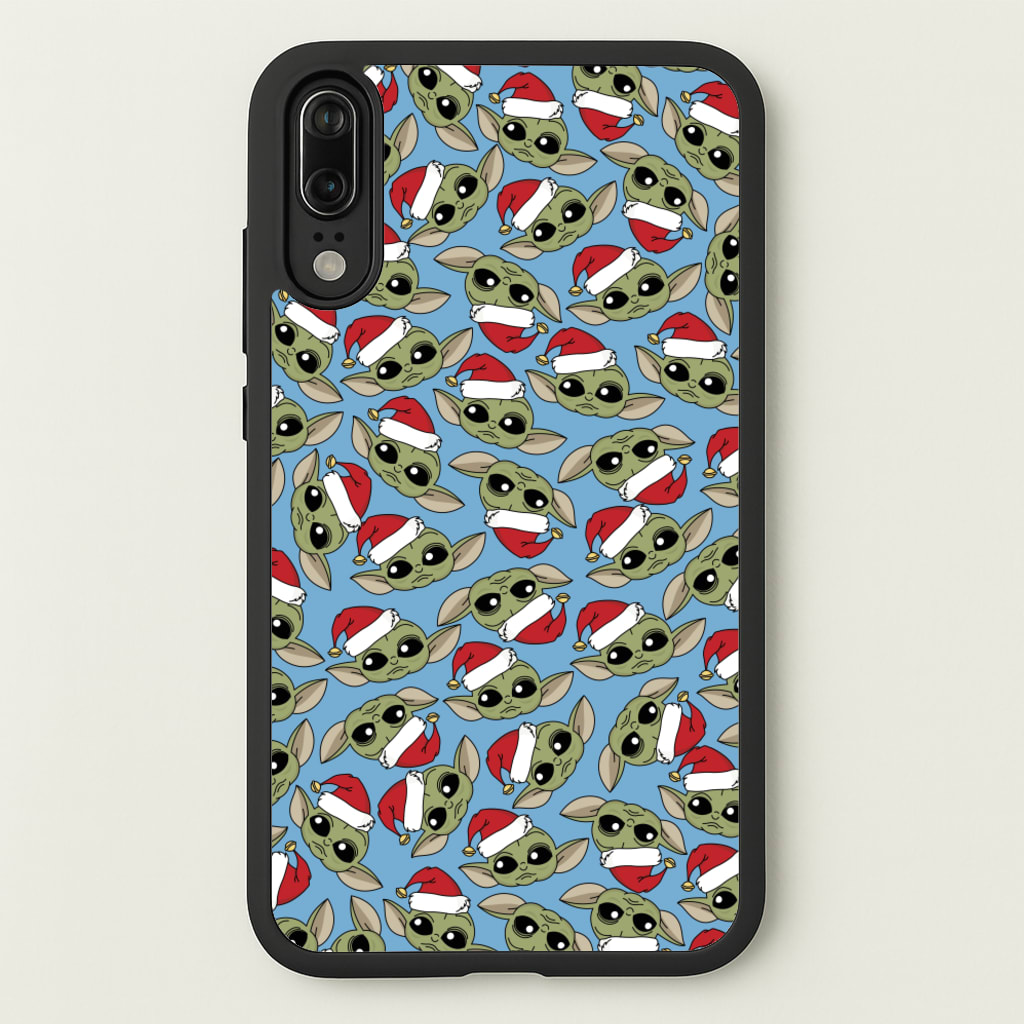 Baby Yoda Christmas Pattern - Star Wars Phone Case for Huawei P20