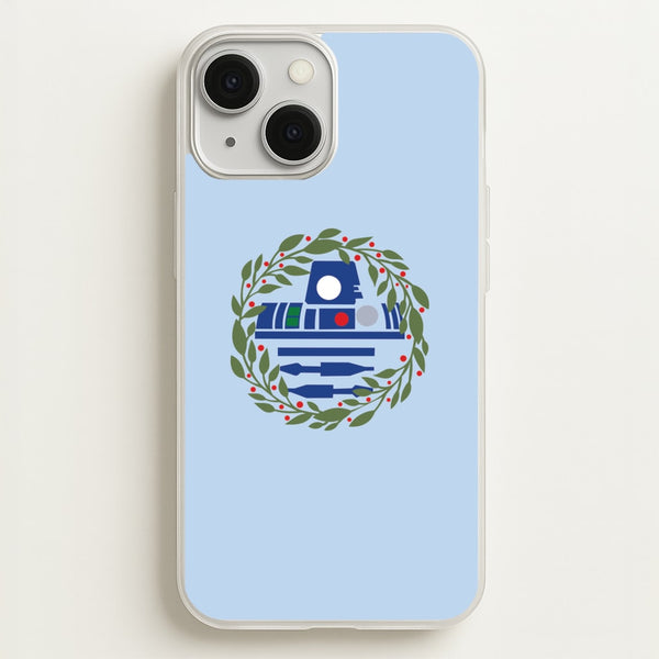 R2D2 Christmas Wreath - Star Wars Phone Case for iPhone 13