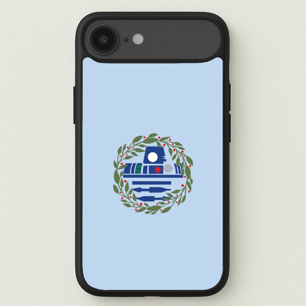 R2D2 Christmas Wreath Phone Case for iPhone 17 Air