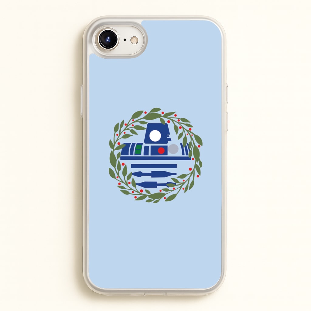 R2D2 Christmas Wreath - Star Wars Phone Case for iPhone 6 / 7 / 8 / SE