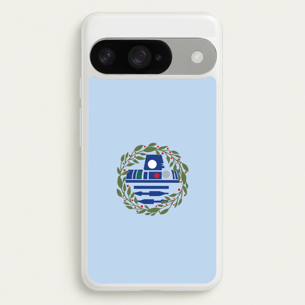 R2D2 Christmas Wreath Phone Case for Google Pixel 10 / 10 Pro