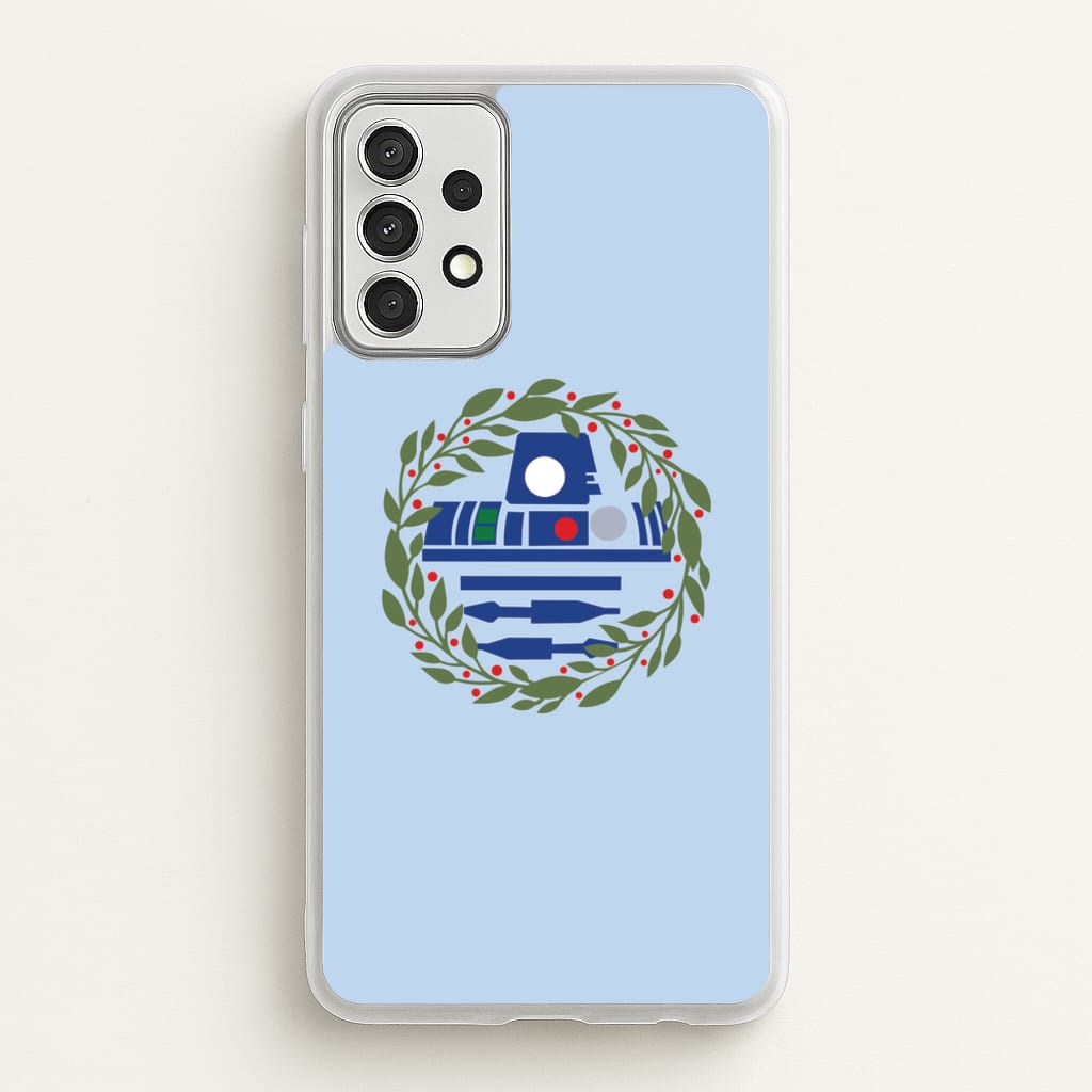 R2D2 Christmas Wreath - Star Wars Phone Case for Galaxy A52 / A52s