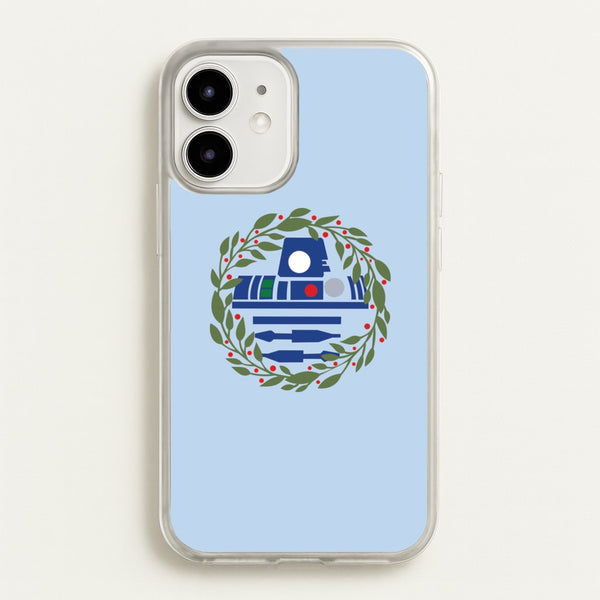 R2D2 Christmas Wreath - Star Wars Phone Case for iPhone 12 / 12 Pro