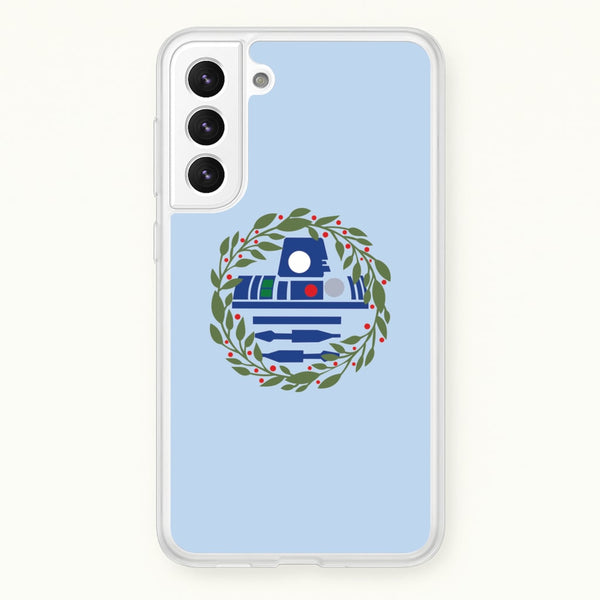 R2D2 Christmas Wreath - Star Wars Phone Case for Galaxy S21 Plus